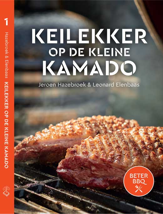 Keilekker op de kleine Kamado