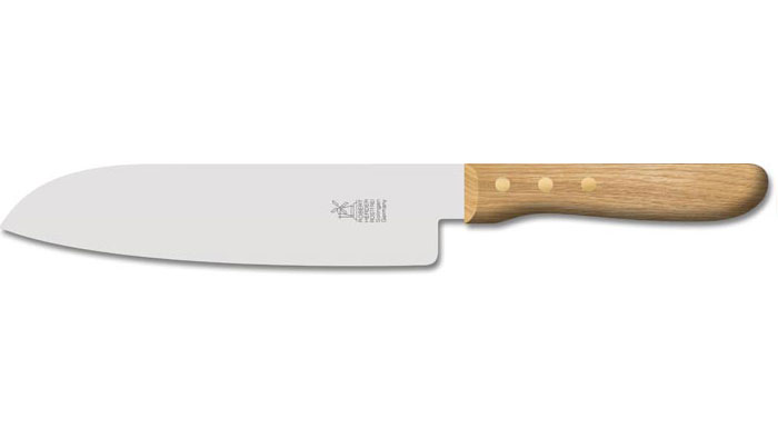 De grote santoku (roestvast)